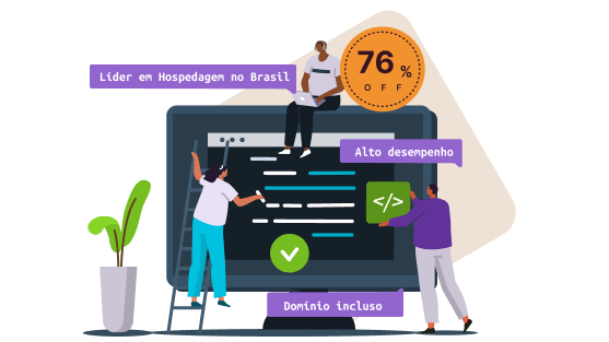 Hospedagem de site com domínio grátis